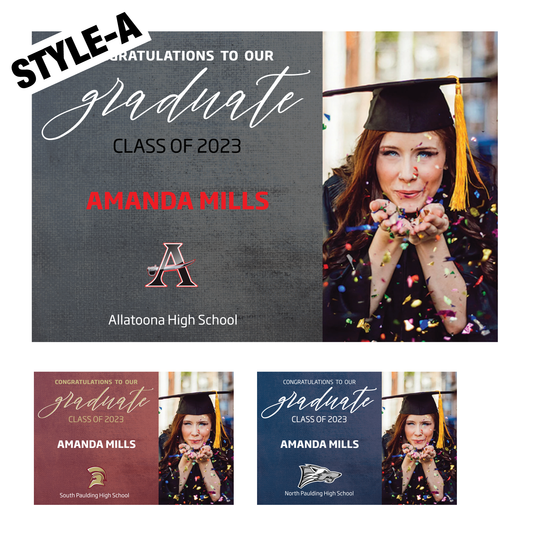 Personalized Graduation Signs and Banners