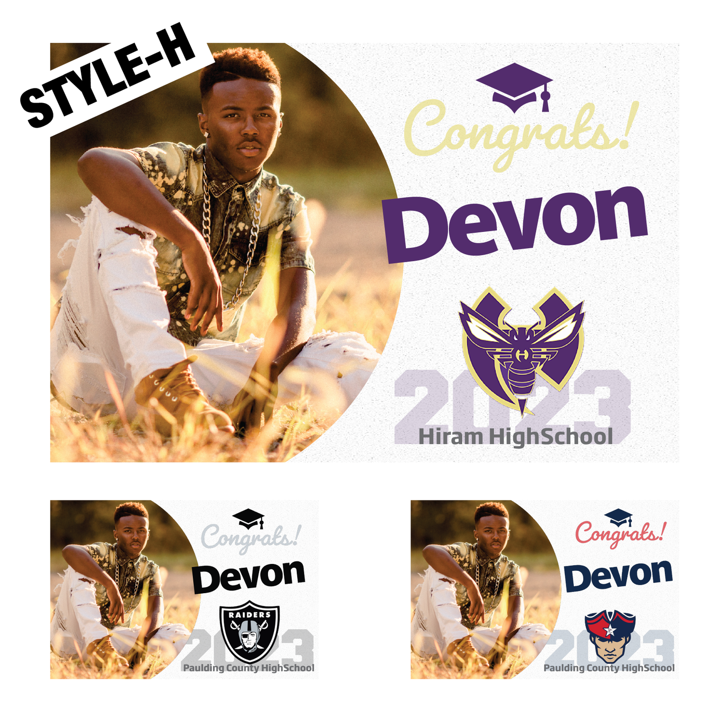 Personalized Graduation Signs and Banners