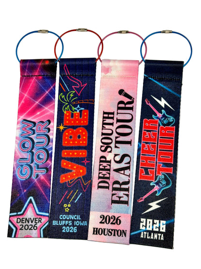 Glow Tour Biloxi 2/14 Limited Edition BagTagz