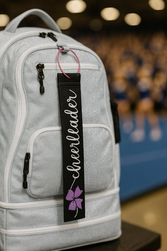 Cheerleader Bow BagTagz