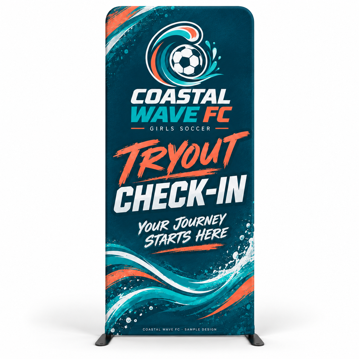 coastal-wave fictional soccer team fabric36 sample design
