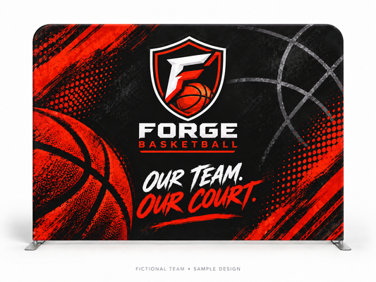 forge basketball fabric10 — fictional team sample design