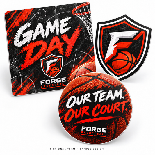 forge basketball pop — fictional team sample design