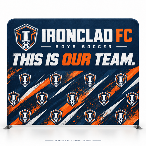 ironclad fictional soccer team fabric10 sample design