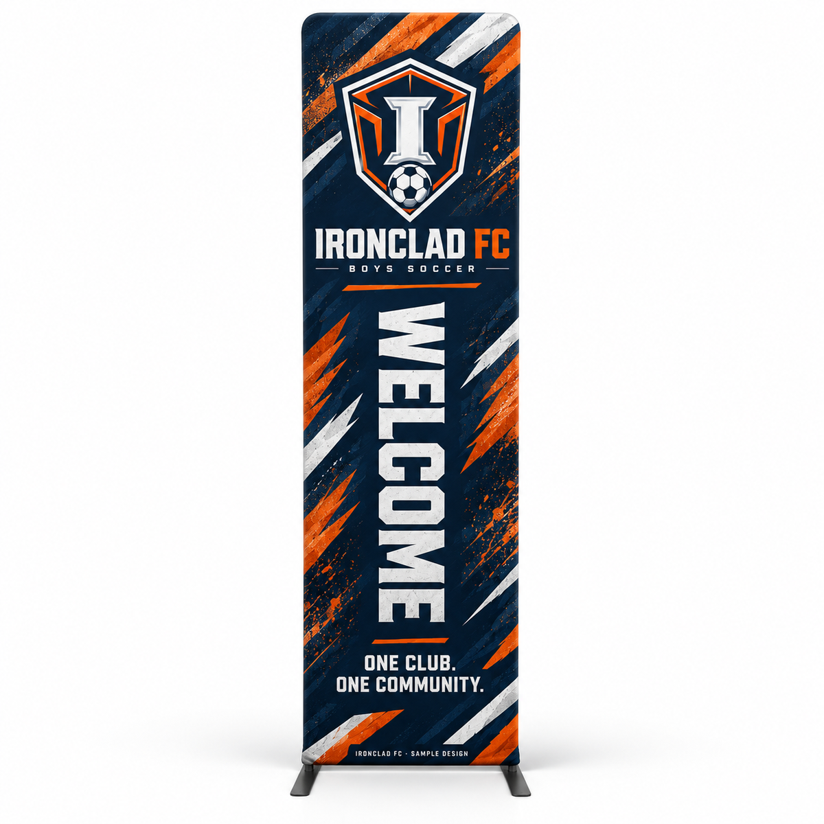 ironclad fictional soccer team fabric24 sample design