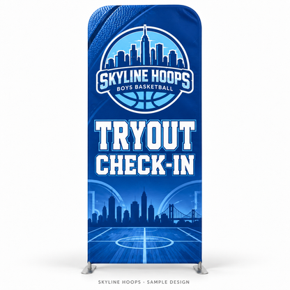 skyline basketball fabric36 — fictional team sample design