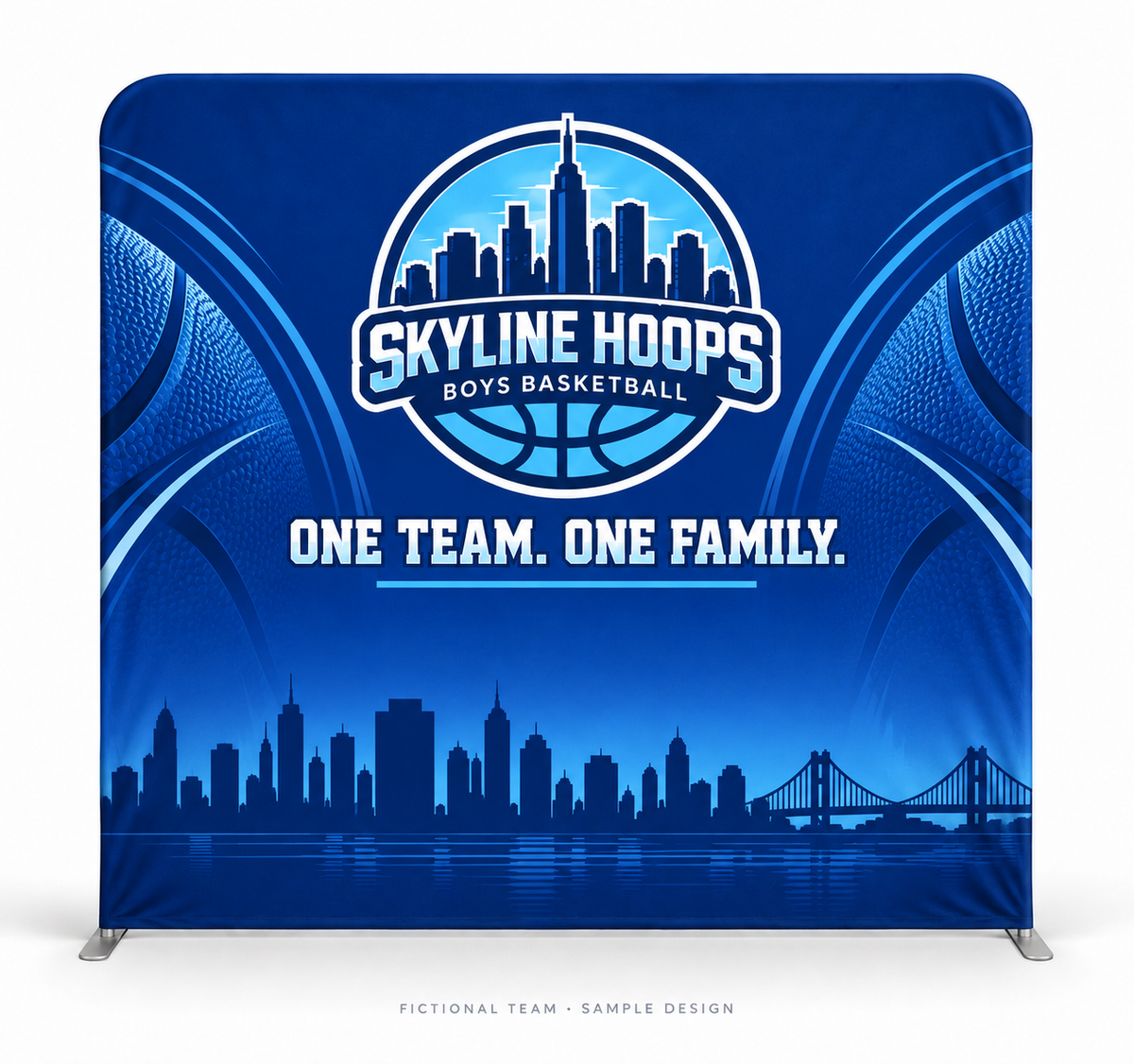 skyline basketball fabric8 — fictional team sample design