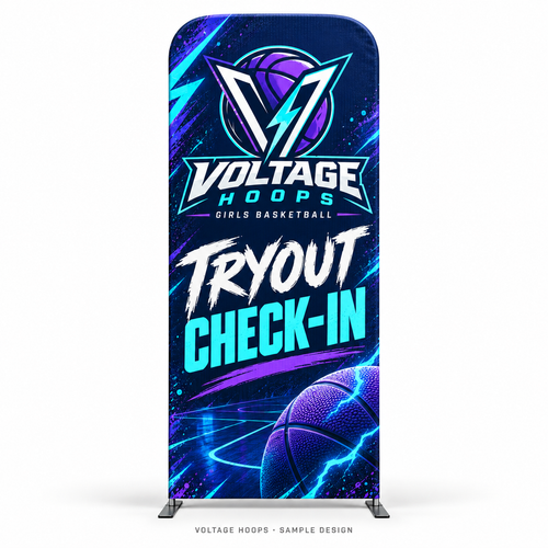 voltage basketball fabric36 — fictional team sample design