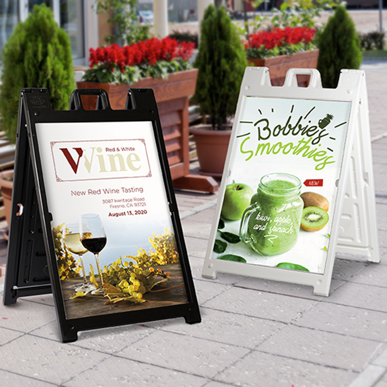 Sign Framw A-Frame Signs – Simplesigns.biz